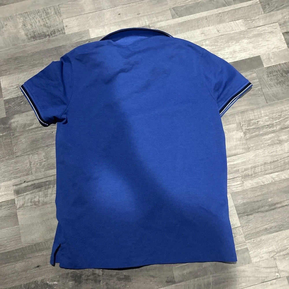 Polo Ralph Lauren Polo Shirt Mens L Custom Slim Fit Pony Casual Short Sleeve